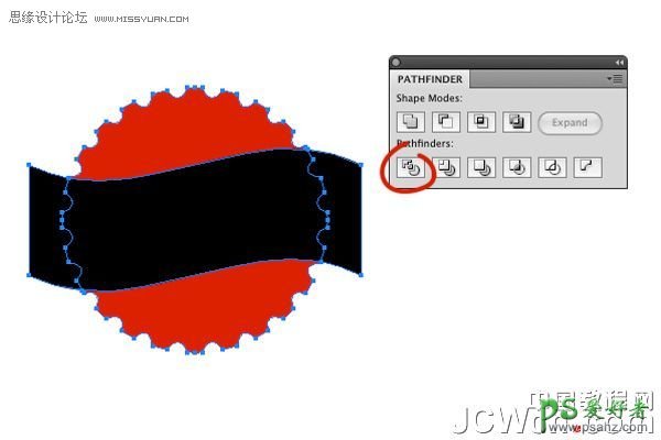 Illustrator CS4使用基本形状，渐变和效果手绘葡萄酒瓶盖矢量图