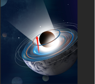 Photoshop制作太空科幻类的海报,漫步太空风格的海报设计。