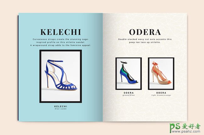ELEANOR ANUKAM创意美女高跟鞋封面广告设计作品欣赏，女鞋品牌设