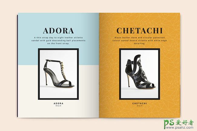ELEANOR ANUKAM创意美女高跟鞋封面广告设计作品欣赏，女鞋品牌设