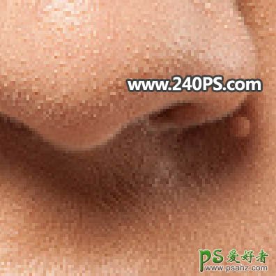 PS女生照片磨皮美肤教程：快速消除女生脸部的瑕疵和汗毛并增加细
