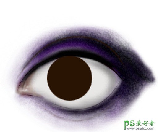 PS鼠绘教程：制作一只毛乎乎的漂亮美女蓝色眼睛