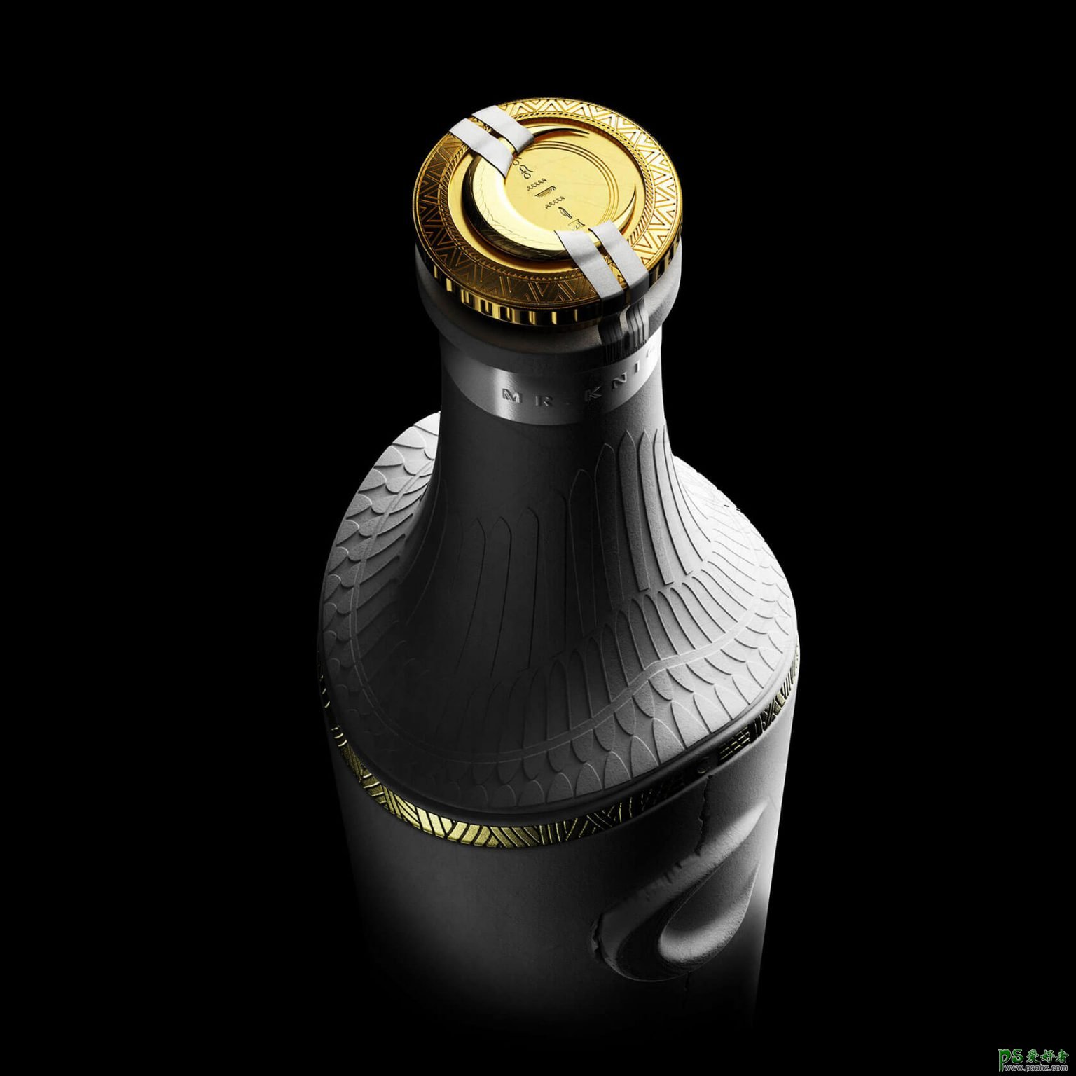 英国创意机构高端酒瓶包装设计,精致、时尚、高端酒瓶设计。