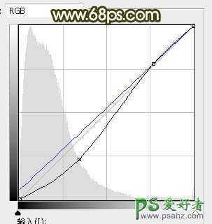 Photoshop给漂亮的森系美眉婚纱照调出黄褐色逆光效果