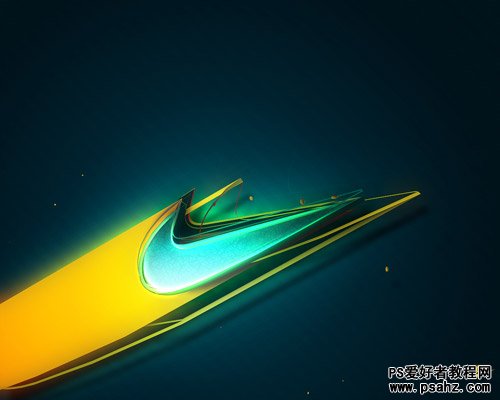 PS作品欣赏：漂亮的品牌运动鞋Nike平面广告设计
