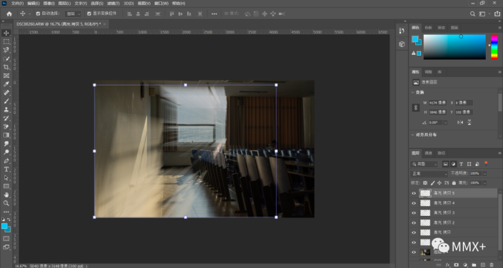 PS摄影后期教程：给室内照片制作出“耶稣光”光线效果制作。