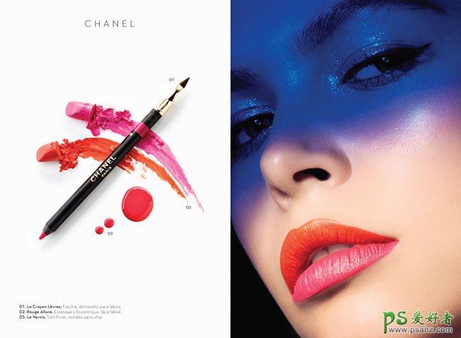 墨西哥设计师时尚化妆品画册设计，时尚经典的化妆品图册设计。