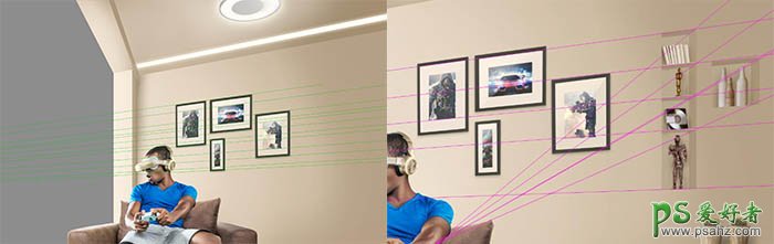 Photoshop创意海报制作：利用溶图技术设计身临其境的VR视觉海报