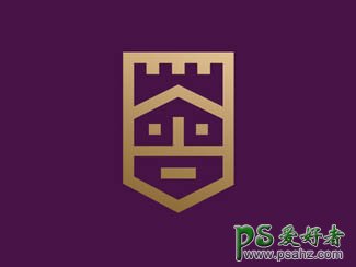 个性十足的城堡元素LOGO设计作品，城堡图形logo设计。