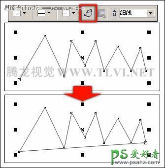 CorelDRAW新手教程学习：掌握软件中多点线工具的应用