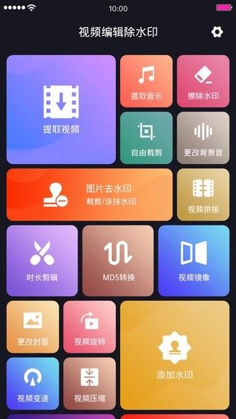 视频编辑除水印app