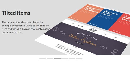 Tilted-Content-Slideshow