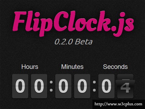 FlipClock.js