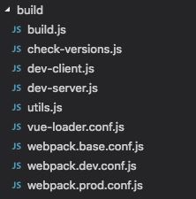 vue-cli webpack