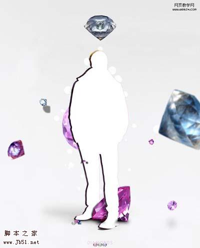 Photoshop 超视觉的魅力钻石海报