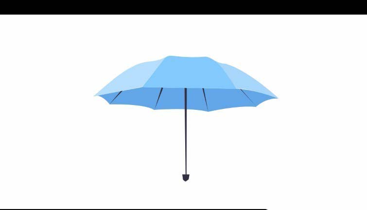 ps怎么绘制雨伞插画? ps临摹雨伞插画效果的教程