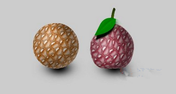 Photoshop制作质感水珠纹理水果实例教程