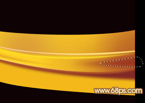 Photoshop设计制作出绚丽的飞翔金色叠加光束