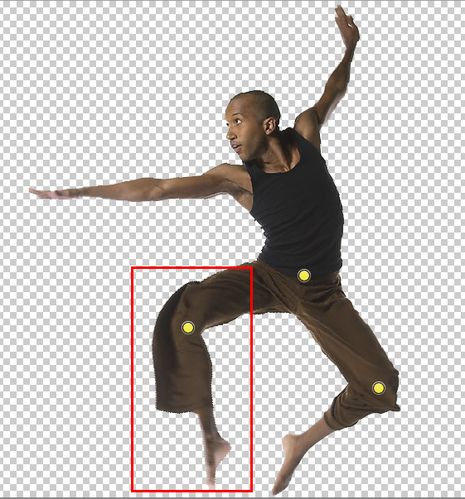 Photoshop CS5 使用操控变形随心所欲地操控木偶