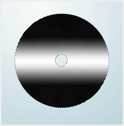 PS利用滤镜及渐变制作精致的黑胶唱片