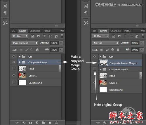 Photoshop CS6设计制作桌面上的创意跑道