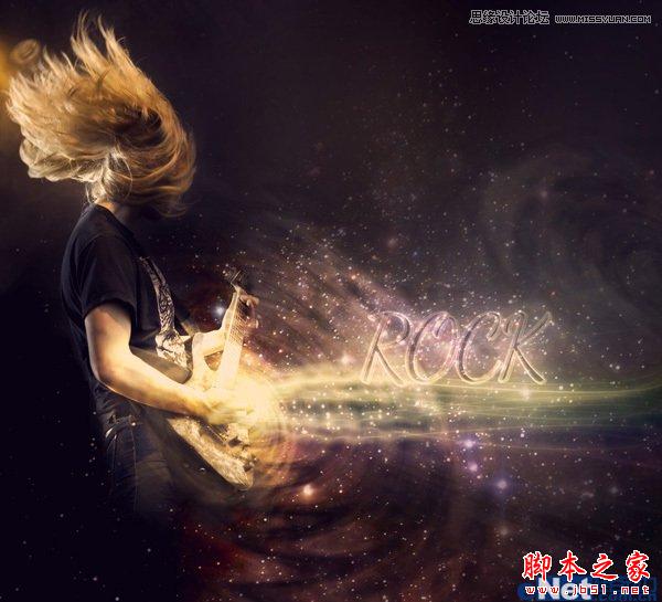 Photoshop设计制作出炫彩的音乐主题海报