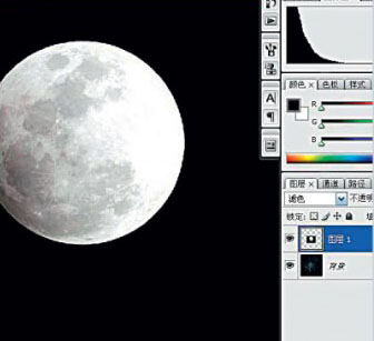 Photoshop使用极坐标滤镜打造出璀璨的星球夜空图