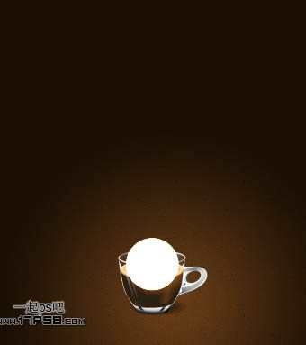 photoshop制作光影动感咖啡杯
