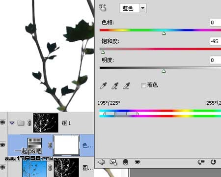 Photoshop利用通道和计算命令抠出复杂物体的实例教程