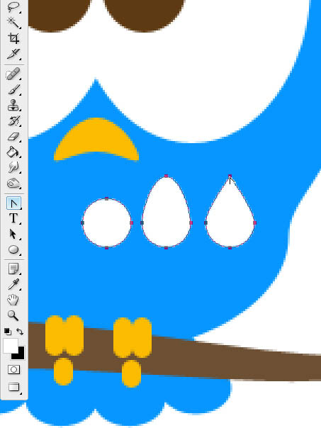 Photoshop打造Twitter可爱蓝色小鸟图标