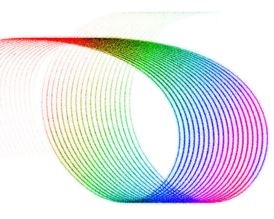 photoshop利用描边路径打造漂亮的彩色曲线