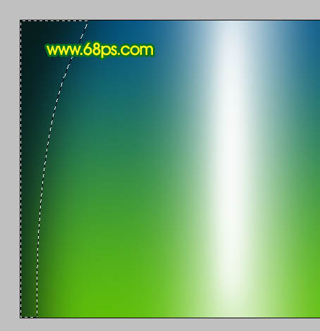 Photoshop打造超梦幻的绿色光斑壁纸