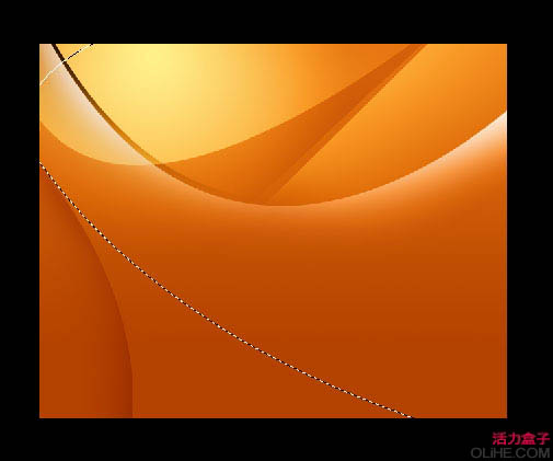 Photoshop打造一张漂亮的橙色高光壁纸