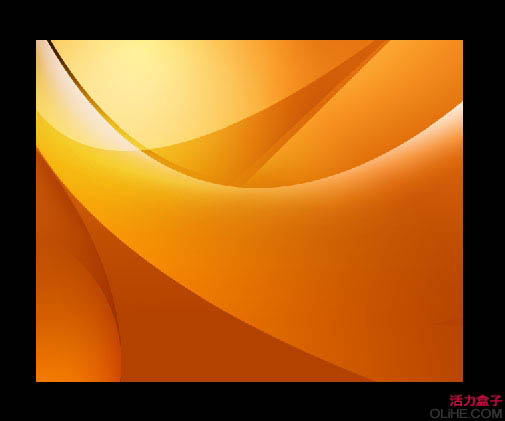 Photoshop打造一张漂亮的橙色高光壁纸