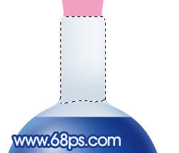 Photoshop打造一个盛有蓝色液体的玻璃容器