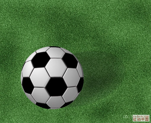 Photoshop打造一个逼真的足球