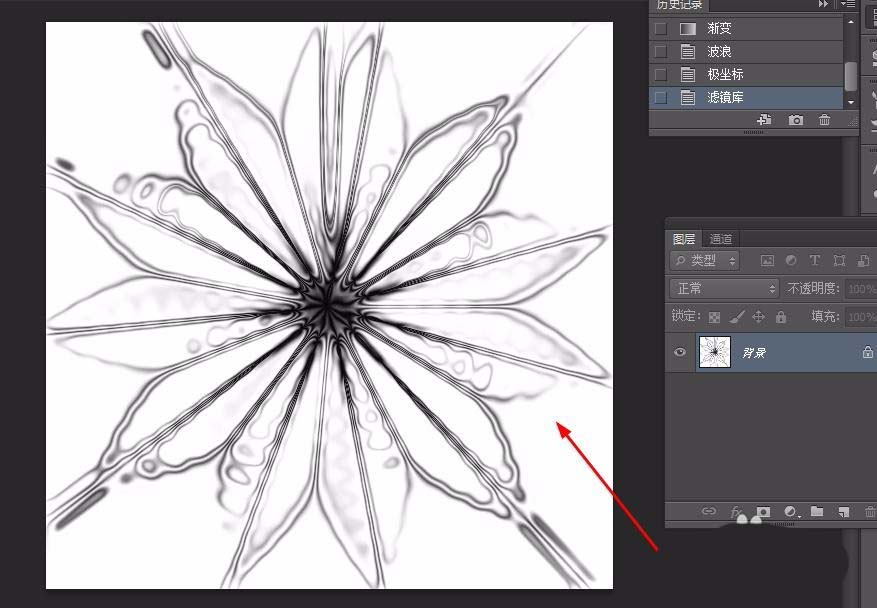 ps cs5怎么设计玻璃化的七彩花瓣效果?