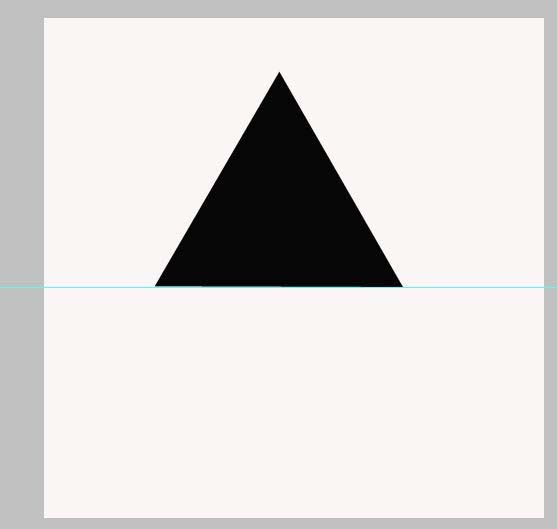 ps怎么绘制空心的三角形? ps三角形的绘制方法