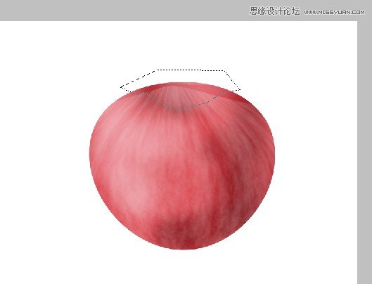 ps怎样制作一个超逼真的红苹果图片?