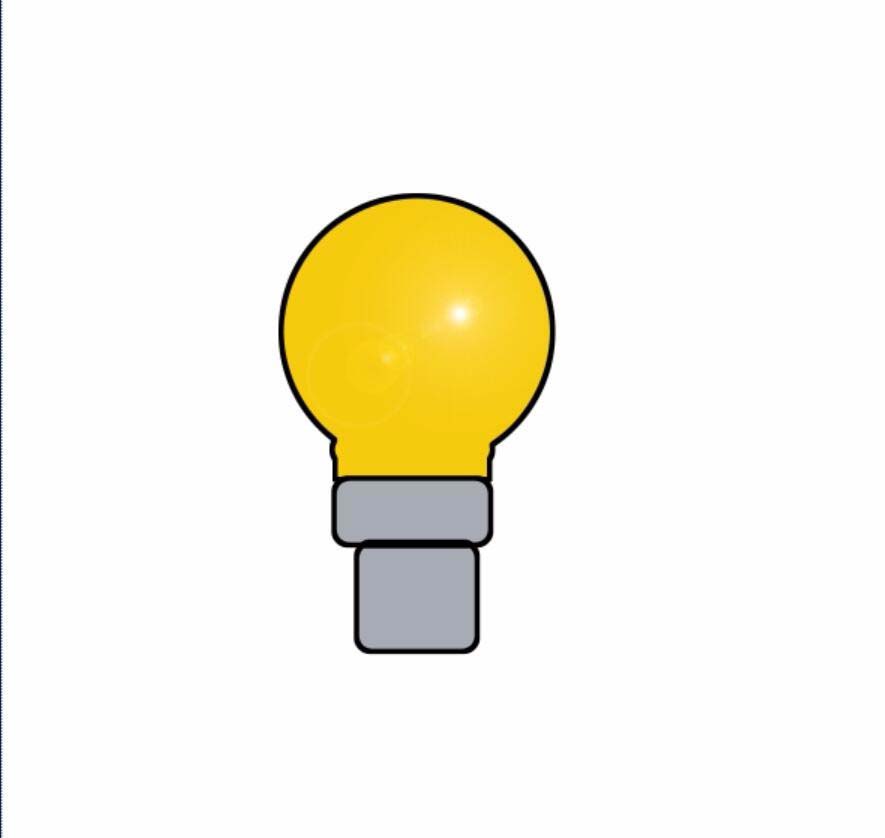 ps怎么设计一个漂亮的灯泡图标?