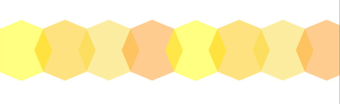 PS怎么绘制一个彩色的几何图案背景图?