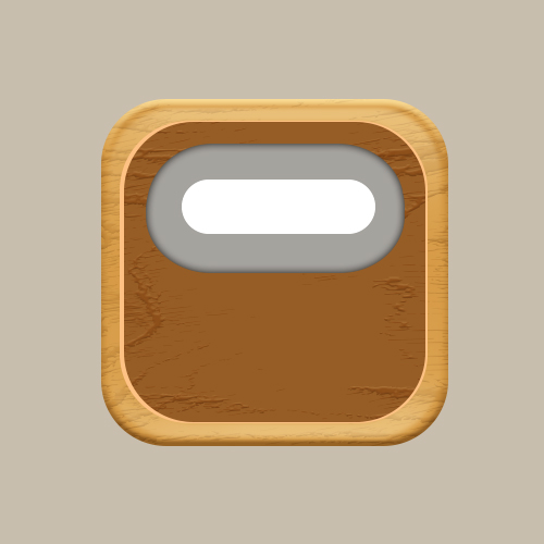 ps怎么画一个木质风格的收音机app图标?