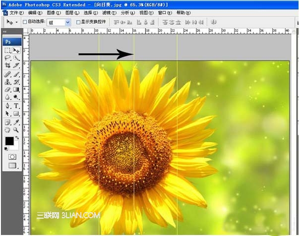 Photoshop怎样改变辅助线的颜色实例教程