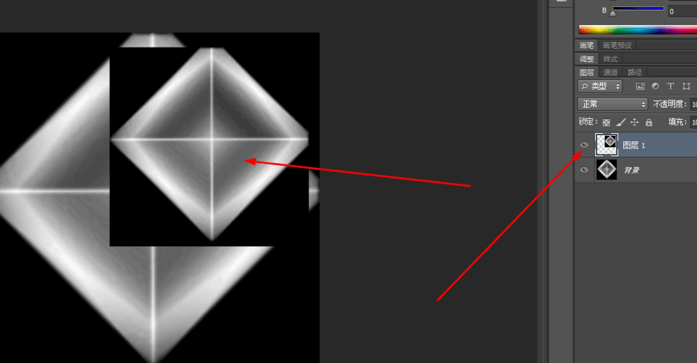 Photoshop简单制作质感的水晶立方体