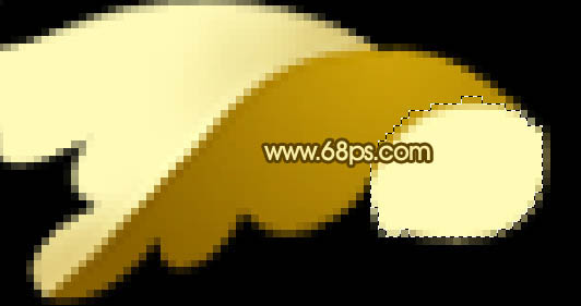 Photoshop 制作的超酷镶花纹的金色立体相框