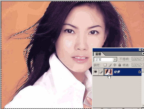 photoshop 简单用通道抠出背景色单一的人物图片