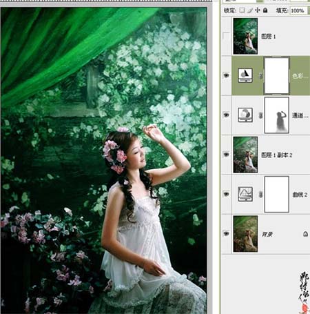 photoshop 简单5步调出偏灰照片清晰光亮的色调