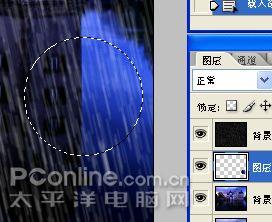 photoshop打造城堡雨夜特效_软件云jb51.net网络整理