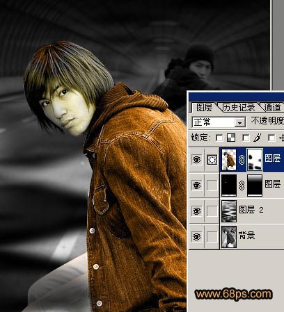 Photoshop调色教程:铜色个性化照片的制作_软件云jb51.net转载