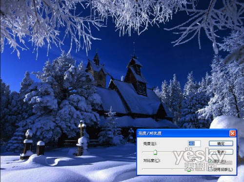 Photoshop将普通照片处理为圣诞夜景_软件云jb51.net网络整理